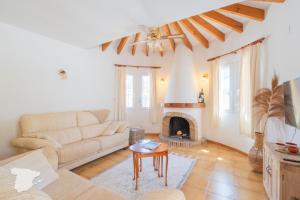 Posezení v ubytování CostaBlancaDreams Casa Romero