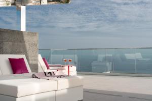 Uma área de estar em La Isla y el Mar, Hotel Boutique