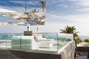 Uma varanda ou terraço em La Isla y el Mar, Hotel Boutique