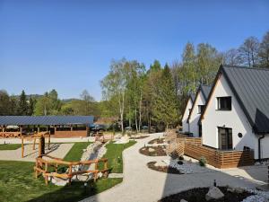 Zahrada ubytování Resort Bobrovník