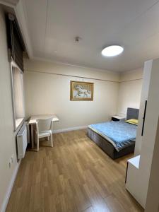 Classic apartment at Circus客房内的一张或多张床位