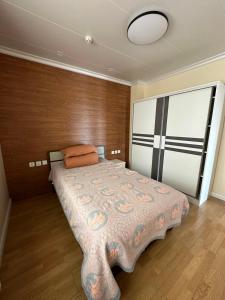 Classic apartment at Circus客房内的一张或多张床位