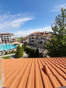 Bazén v ubytování Beautiful 3 Room Apartment with Pool and Sea view Aheloy nebo v jeho okolí