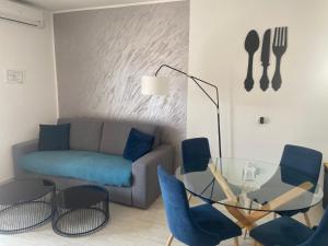 Posezení v ubytování Apartments Perina