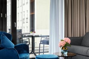 Posezení v ubytování NH Berlin Kurfürstendamm