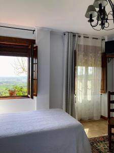 Postel nebo postele na pokoji v ubytování Posada Las Torres