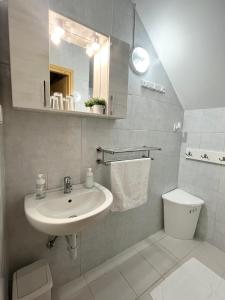Kúpeľňa v ubytovaní Prána Apartman