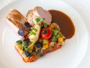 Essen im Hotel oder in der Nähe