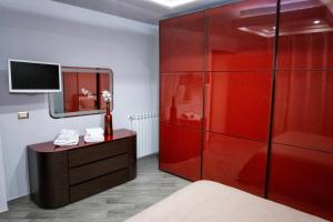 Postel nebo postele na pokoji v ubytování Villa Rea comfort e relax
