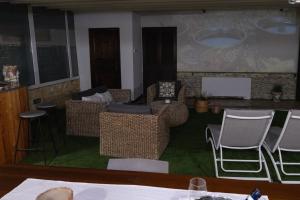 Posezení v ubytování Villa Rea comfort e relax