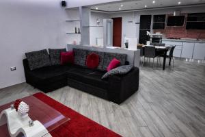 Posezení v ubytování Villa Rea comfort e relax