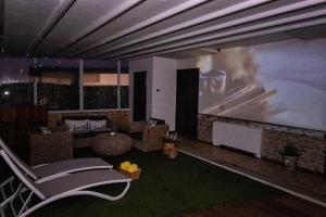 Posezení v ubytování Villa Rea comfort e relax