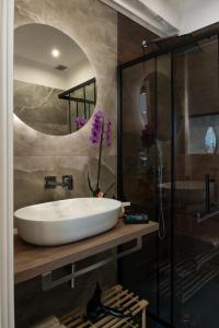 Phòng tắm tại Villa Paradiso plemmirio