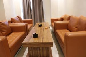 Prostor za sedenje u objektu Galaxy Garden Resort