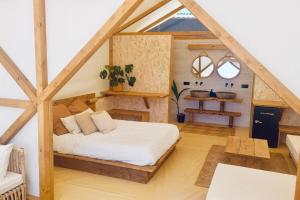 Postel nebo postele na pokoji v ubytování Kampaoh Kikopark Playa + 37 fotografií