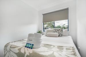 Tasman Holiday Parks - Fraser Coast客房内的一张或多张床位