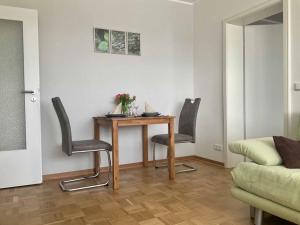 Posezení v ubytování Ferienwohnung Aussichtsreich