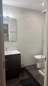 Ett badrum på Apartamento Costa