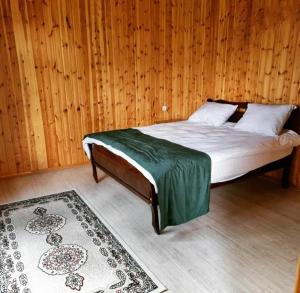 מיטה או מיטות בחדר ב-Delidag Restaurant_Cottage