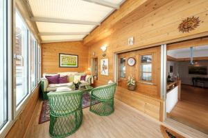 Posezení v ubytování Heart of Davos apartments