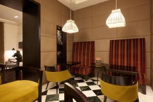 Posezení v ubytování Mascagni Luxury Rooms & Suites