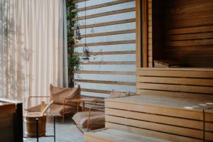 Posedenie v ubytovaní VillaVerde Aparthotel