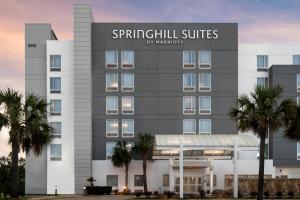 a rendering of the springhill suites by marriott hotel w obiekcie SpringHill Suites Houston Intercontinental Airport w mieście Houston