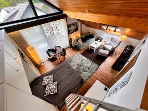Posezení v ubytování Aixpress Apartment
