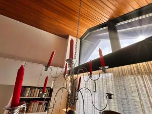 Knihovna v apartmánu