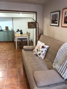 A seating area at Casa Puri
