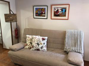 A seating area at Casa Puri