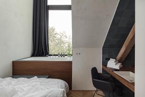 Postel nebo postele na pokoji v ubytování Lukas Kapeller Hotel und Restaurant