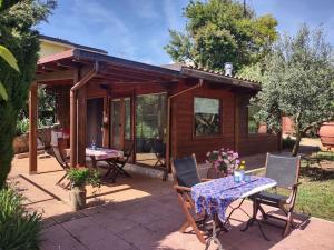 Zahrada ubytování Chalet Mimosa