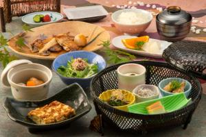 Cibo presso il ryokan o nelle vicinanze