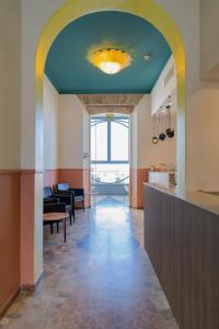 A kitchen or kitchenette at Hotel Belvedere Rimini