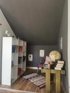 Knihovna v apartmánu + 24 fotografií