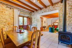 Χώρος καθιστικού στο Finca Can Gallet
