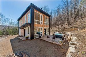 Bygningen som chaletet ligger i