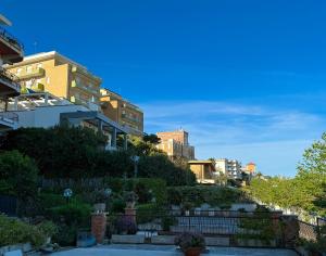 a view of a city with tall buildings at Marco House - Seaview Apartment - Anzio in Anzio