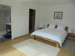 Postel nebo postele na pokoji v ubytování Maison de tourisme Conleau + 16 fotografií