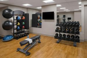 Fitness centrum a/nebo fitness zařízení v ubytování Hyatt Place Denver Cherry Creek