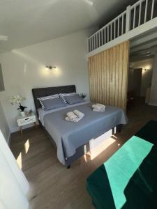 Postel nebo postele na pokoji v ubytování Apartment Lanterna