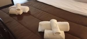 Letto o letti in una camera di Maya Palace Real Rooms Palermo centre close to Cathedral