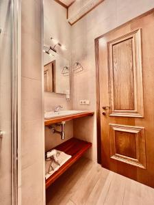 Kúpeľňa v ubytovaní VinoOdor - ვინოოდორ