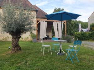 Zahrada ubytování Gite de Charme Gite du Hameau