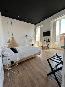 Μια τηλεόραση ή/και κέντρο ψυχαγωγίας στο B&B Ruffo di Bagnara Palazzo Monumentale