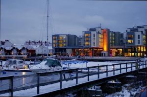 冬天的Strömstad Spa & Resort