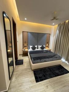 Hotel imperia客房内的一张或多张床位