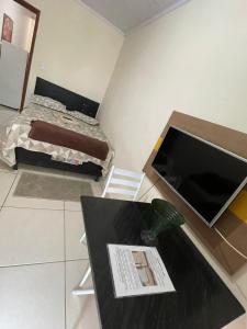 Ένα ή περισσότερα κρεβάτια σε δωμάτιο στο Apto Jockey 3 +2 φωτογραφίες