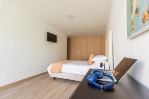 Ένα ή περισσότερα κρεβάτια σε δωμάτιο στο Alba Garden Suite